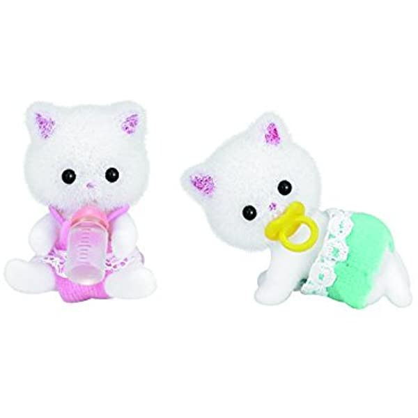 Đồ chơi mô hình Sylvanian Families Bộ mèo Ba Tư sinh đôi - 2 nhân vật