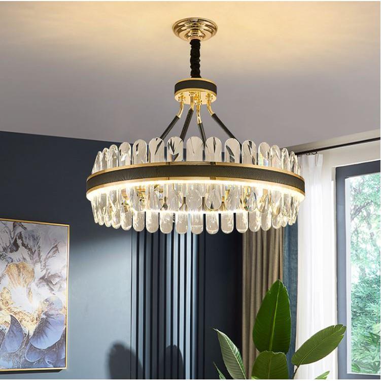 Đèn thả mâm NASPA trang trí nội thất sang trọng với 3 chế độ ánh sáng hiện đại.