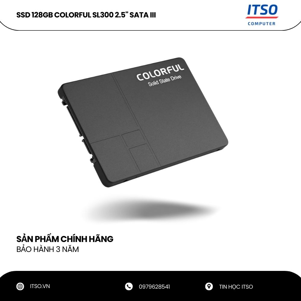 Ổ cứng SSD Colorful 128GB SL300 SATA 3 - Hàng chính hãng