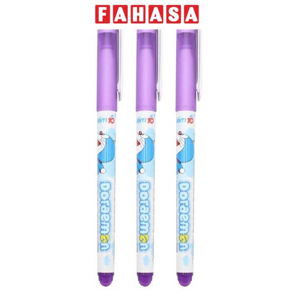 Combo 3 Bút Lông Kim Thiên Long - FL-04/DO - Mực Tím
