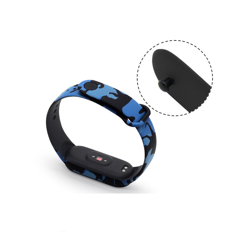 Vòng thay thế cho Xiaomi Miband 3 - 4 - 5 màu lính rằn ri