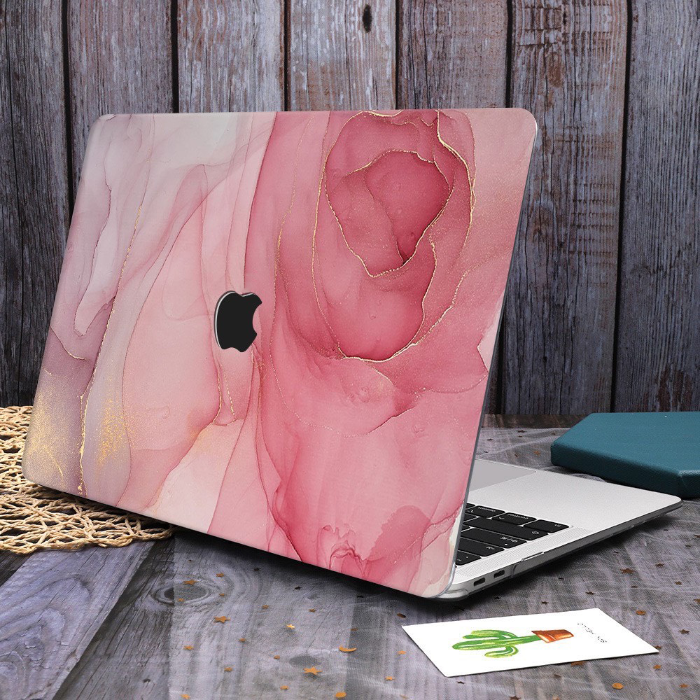 Ốp case dành cho macbook kèm tấm phủ phím - Hàng chính hãng