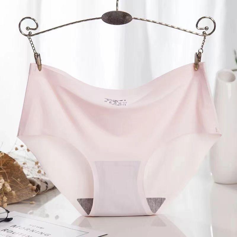 Quần Lót Nữ Đúc Su không đường may thun lạnh có size XXL kháng khuẩn co dãn full size