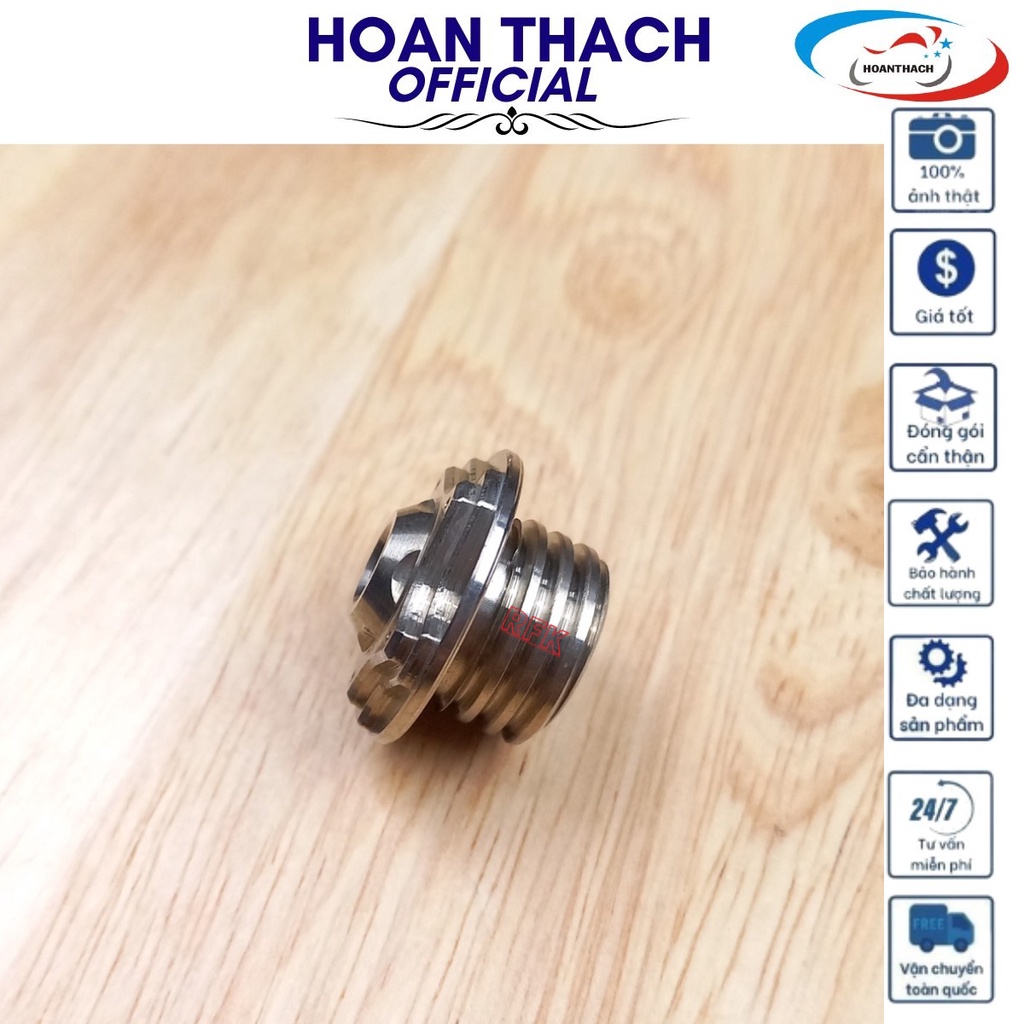 Ốc Nắp Nhớt Đầu Salaya màu Trắng dùng cho nhiều dòng xe HOANTHACH SP007801