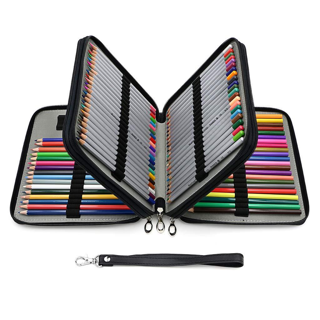 Thư mục / túi công cụ làm bằng da PU cho bút cho các nghệ sĩ chuyên nghiệp hoặc nghiệp dư