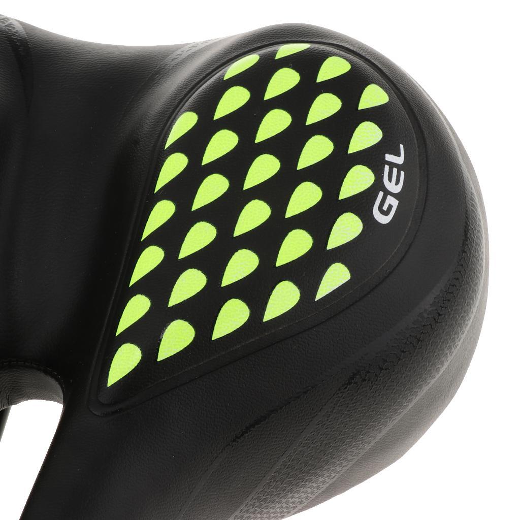 Mountain Bike Road Bicycle Racing Hollow Saddle Seat Thick and Wide Saddle