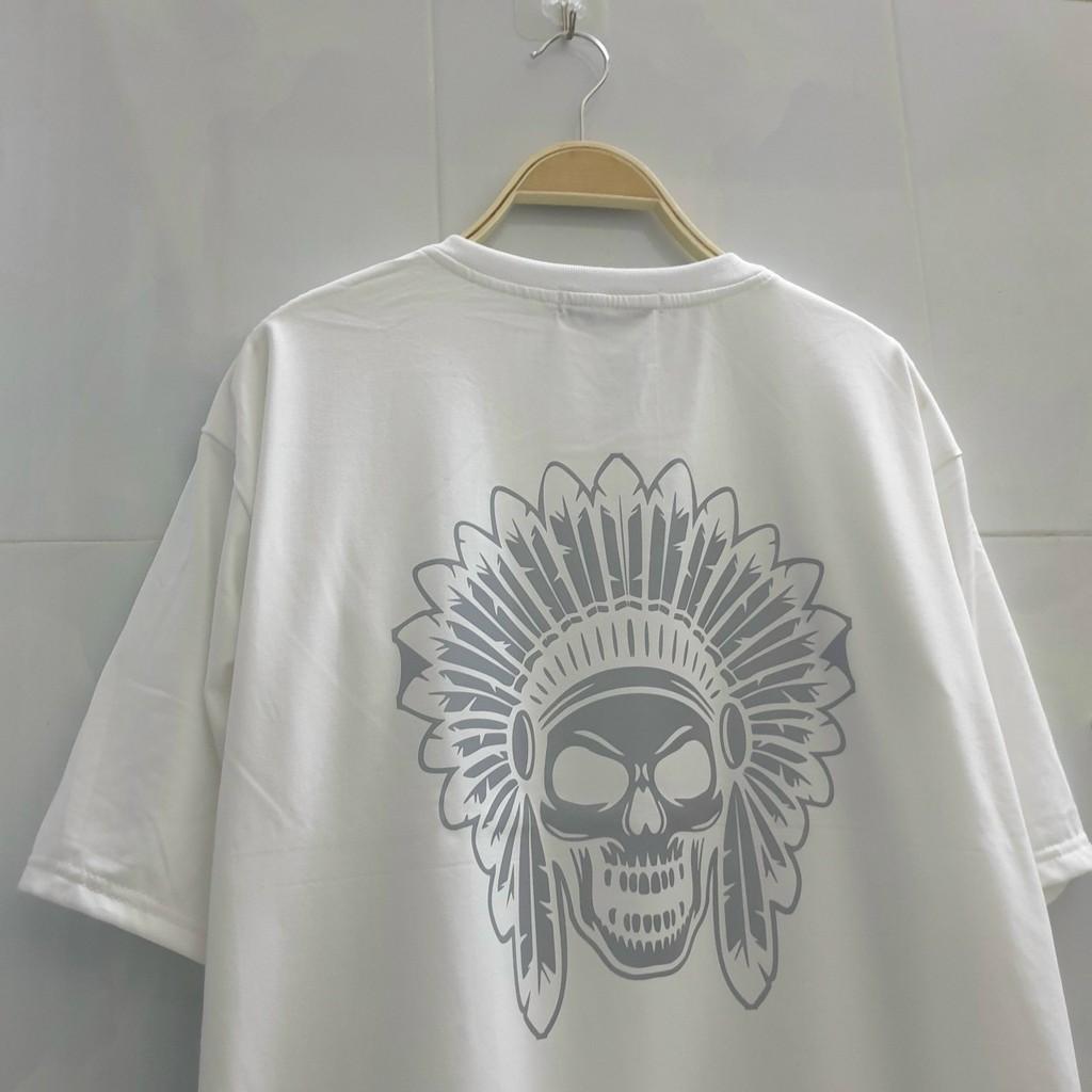 Áo Thun Tay Lỡ Unisex - Áo Thun Nam Nữ Form Rộng Phản Quang Siêu Hot - LP.STORE