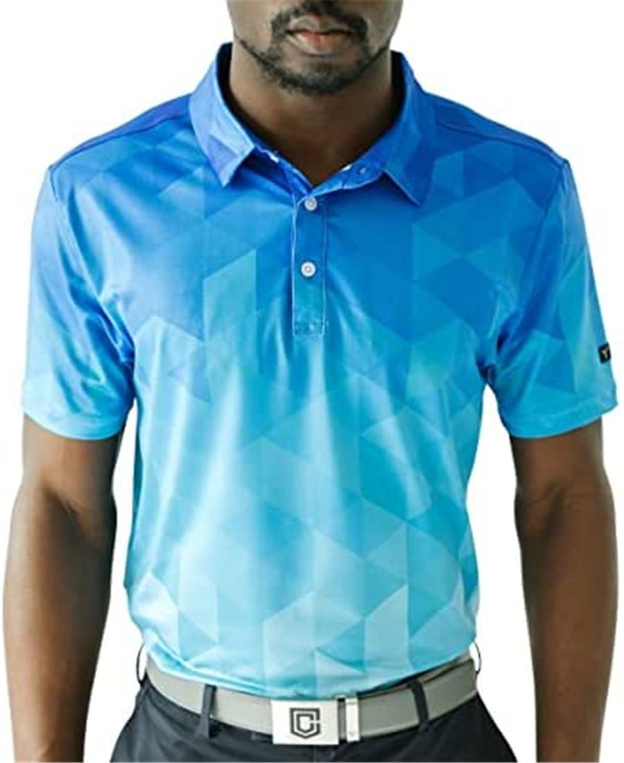 Áo sơ mi thể thao ngoài trời của nam giới áo phông mùa hè quần áo khô nhanh của nam Color: 07 Size: XXS