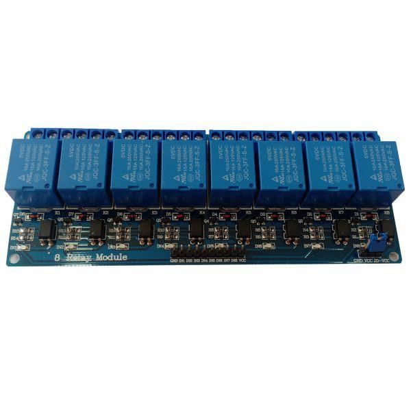 Mạch 8 Relay Với Opto Cách Ly 5VDC