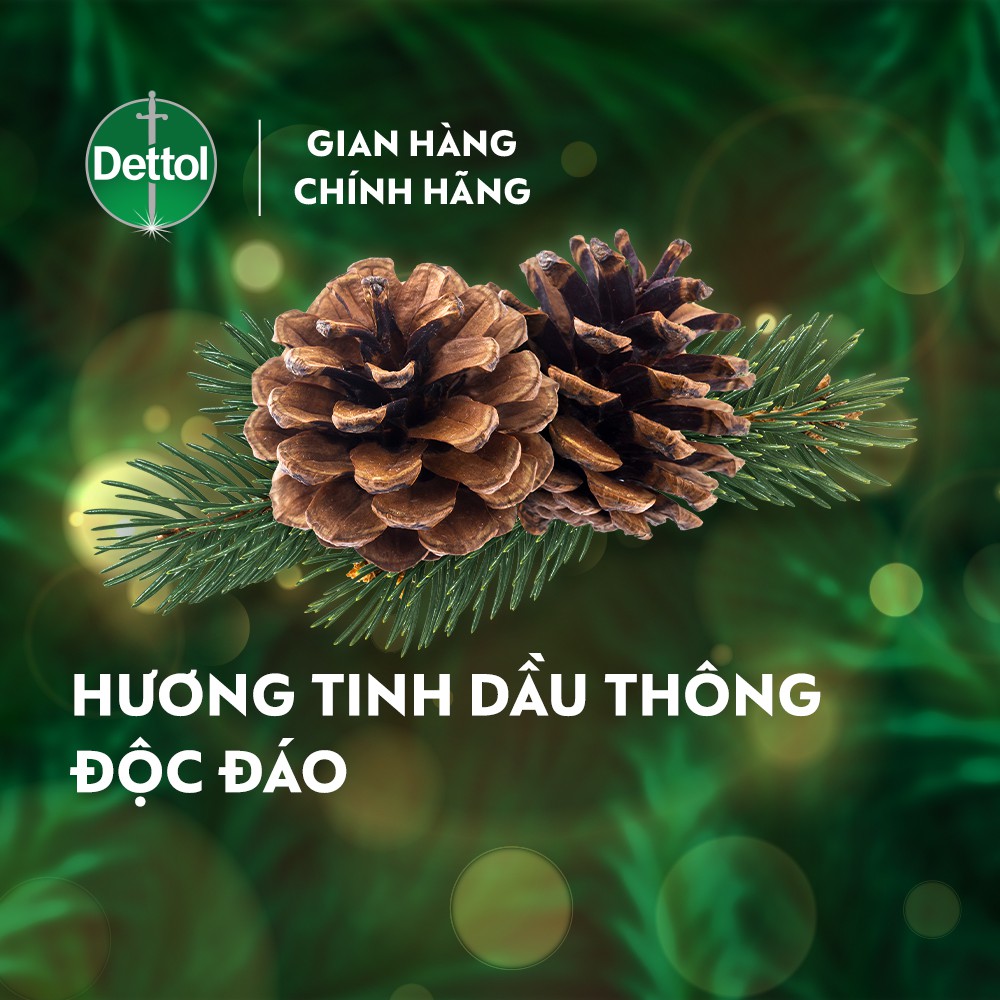 Bộ 1 chai sữa tắm Onzen mật ong kháng khuẩn dưỡng thể Dettol 950g/Chai và 1 nước rửa tay diệt khuẩn Dettol 250g/Chai