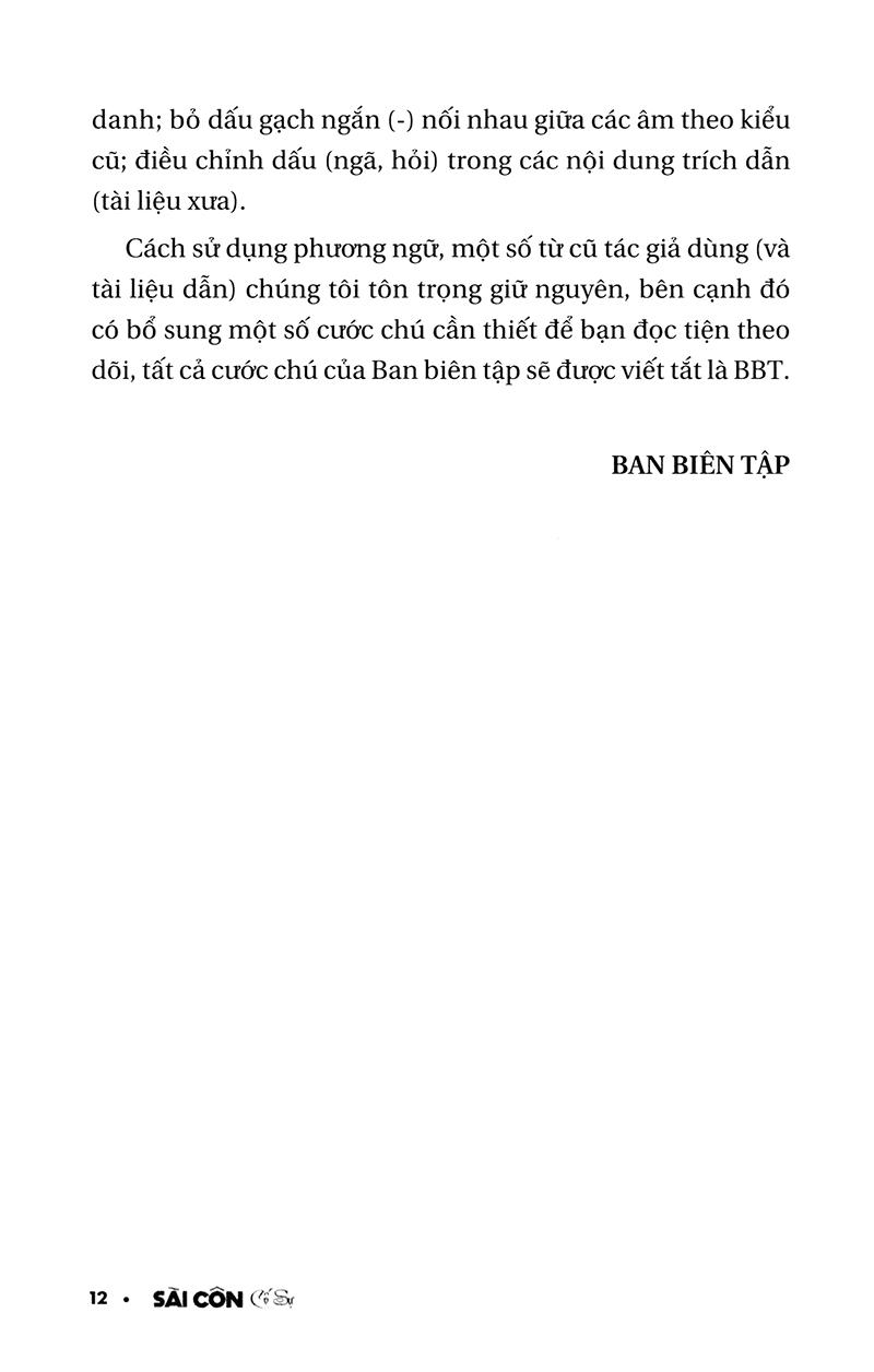 Sài Côn Cố Sự