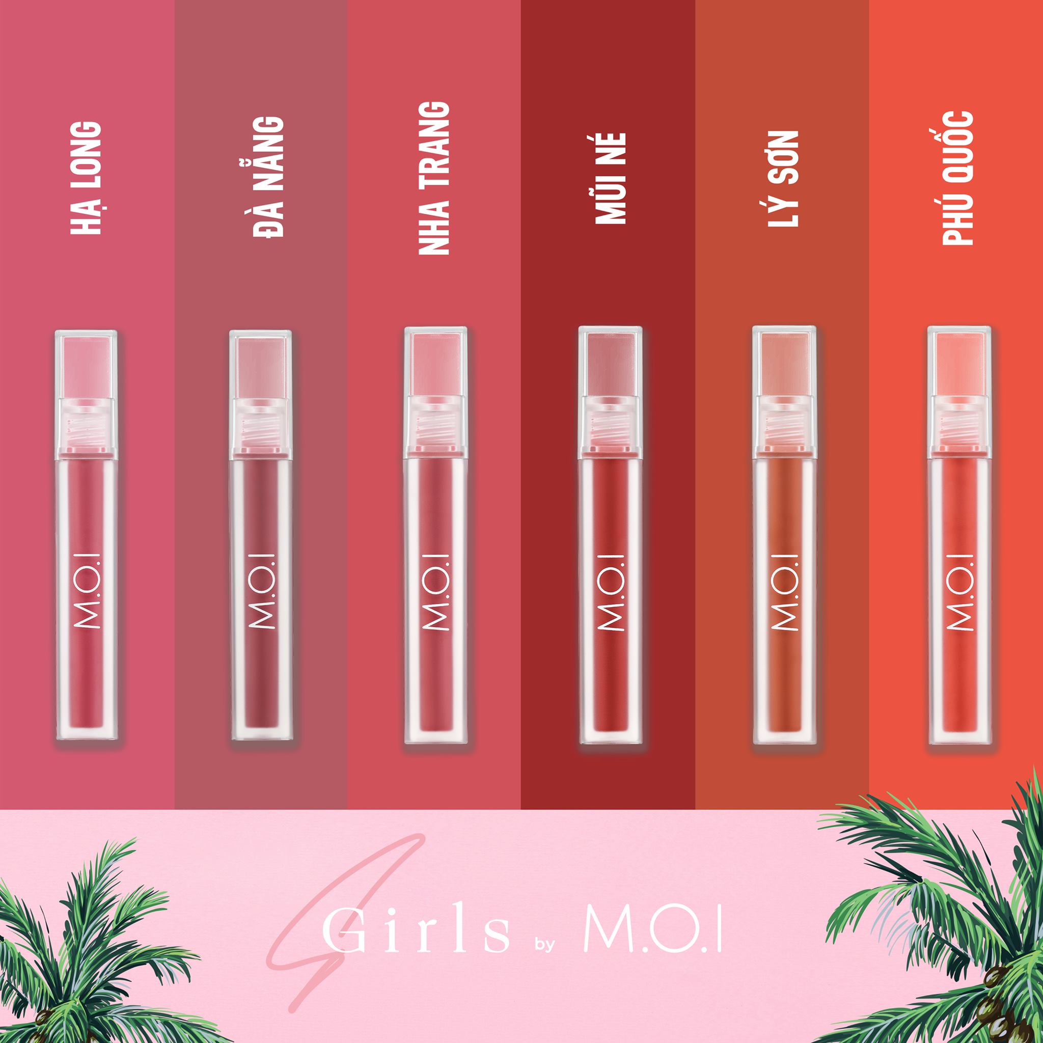 Son Môi M.O.I Nhung Lì Sgirl SUMMER EDITION Hồ Ngọc Hà