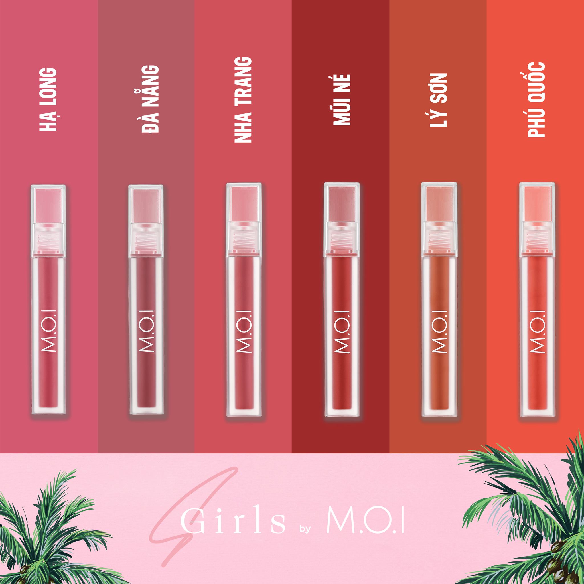 Son Môi M.O.I Nhung Lì Sgirl SUMMER EDITION Hồ Ngọc Hà (2021)