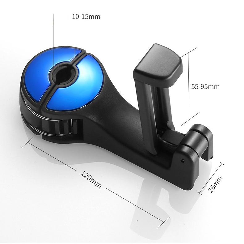 Móc Treo Điện Thoại Đa Năng Gắn Sau Ghế Xe Hơi Tiện Dụng