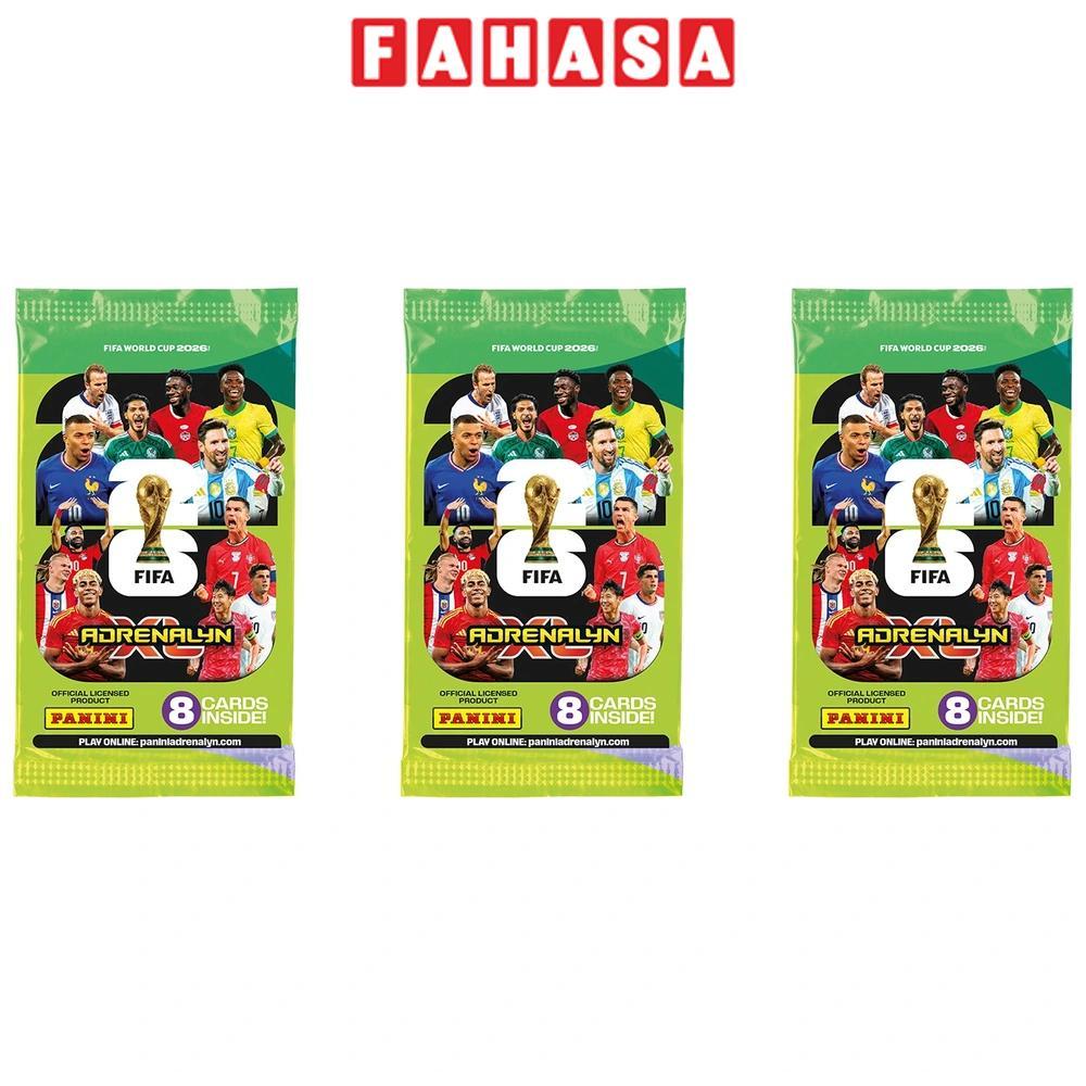 Bộ Thẻ Hình Khởi Đầu Fifa World Cup 2026 Adrenalyn XL - Panini (Cards Ngẫu Nhiên)