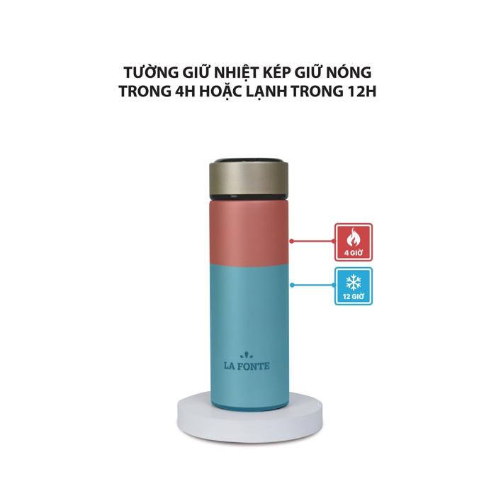 Bình giữ nhiệt La Fonte 350ml màu gold