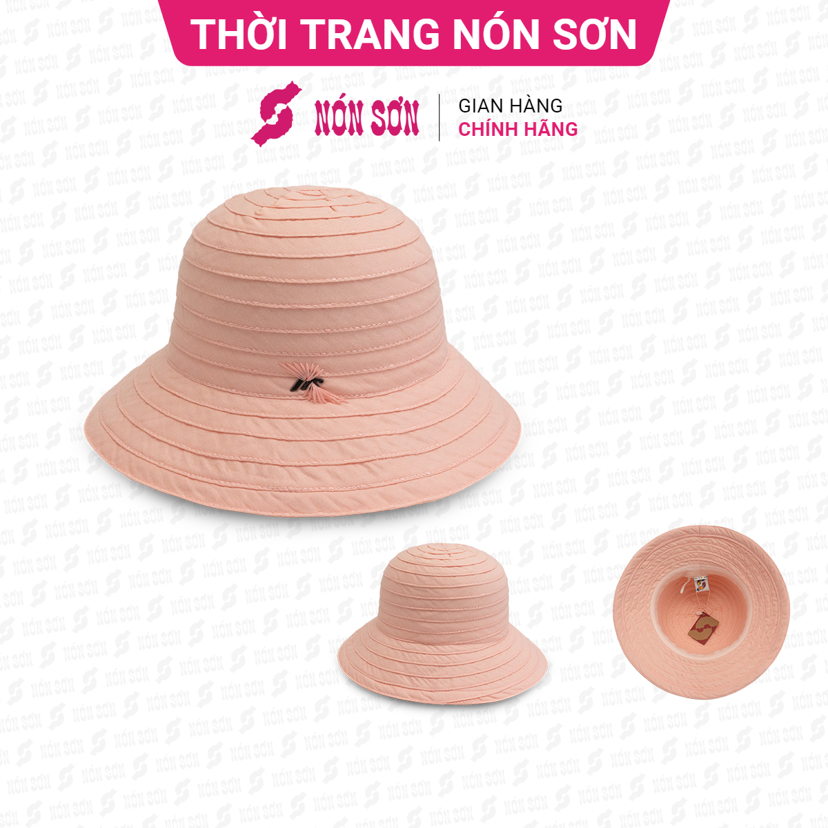 ƯU ĐÃI - Mũ vành thời trang NÓN SƠN chính hãng XH003-39A-HG1