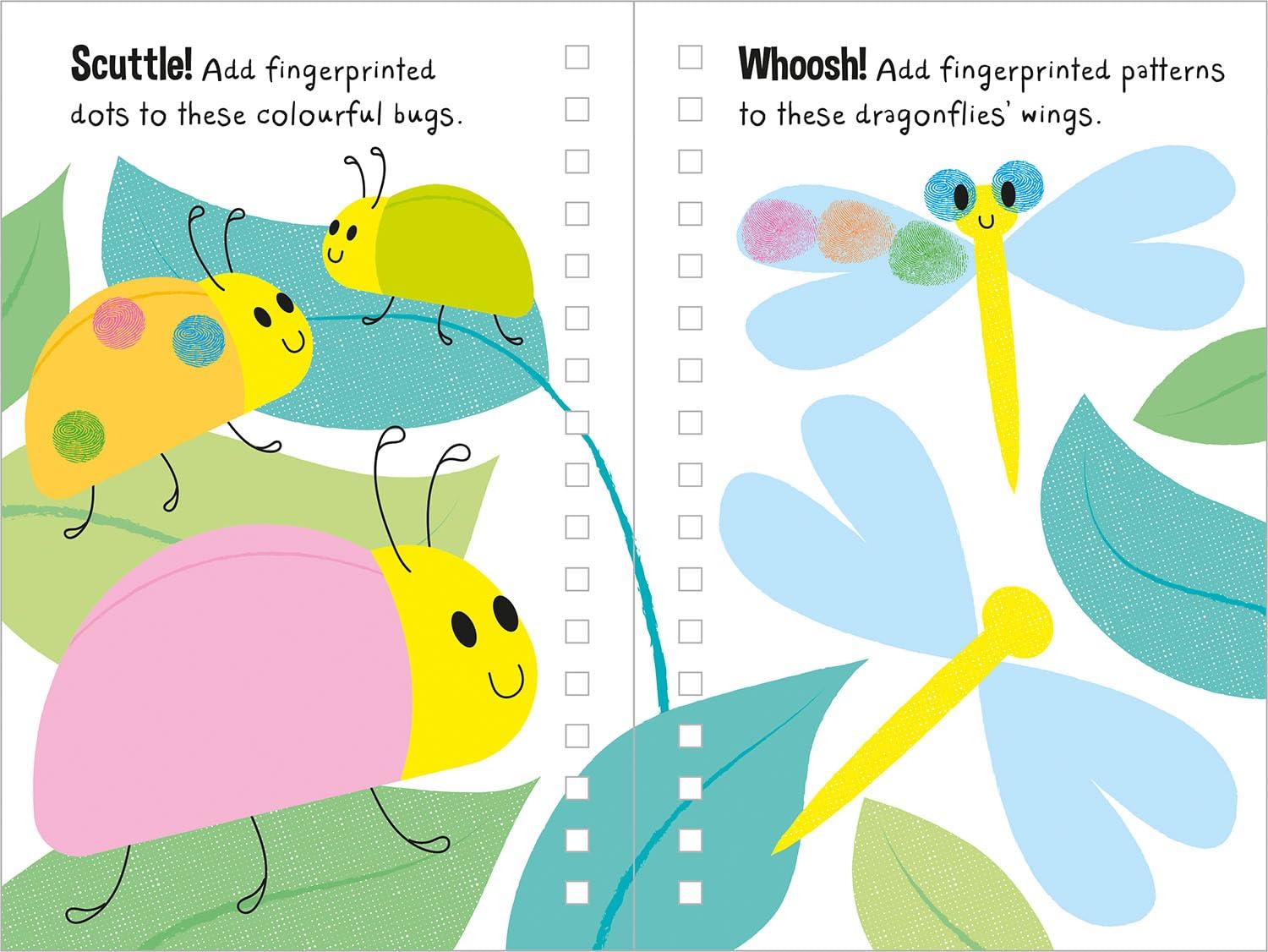 Sách ngoại văn: Fingerprint! - Mini Beasts