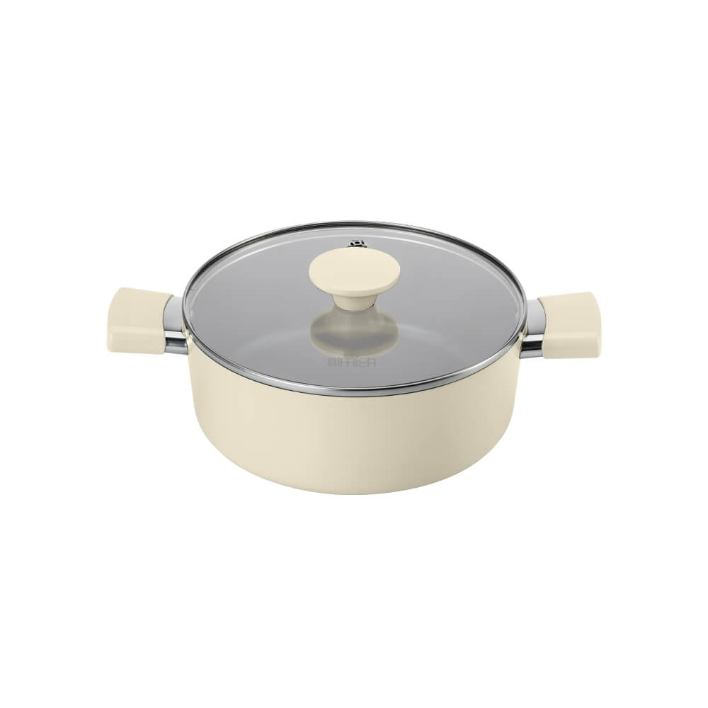 Bộ nồi phủ sứ an toàn Elmich Classic EL-5226BE03 Size 18,20,24cm - Hàng chính hãng