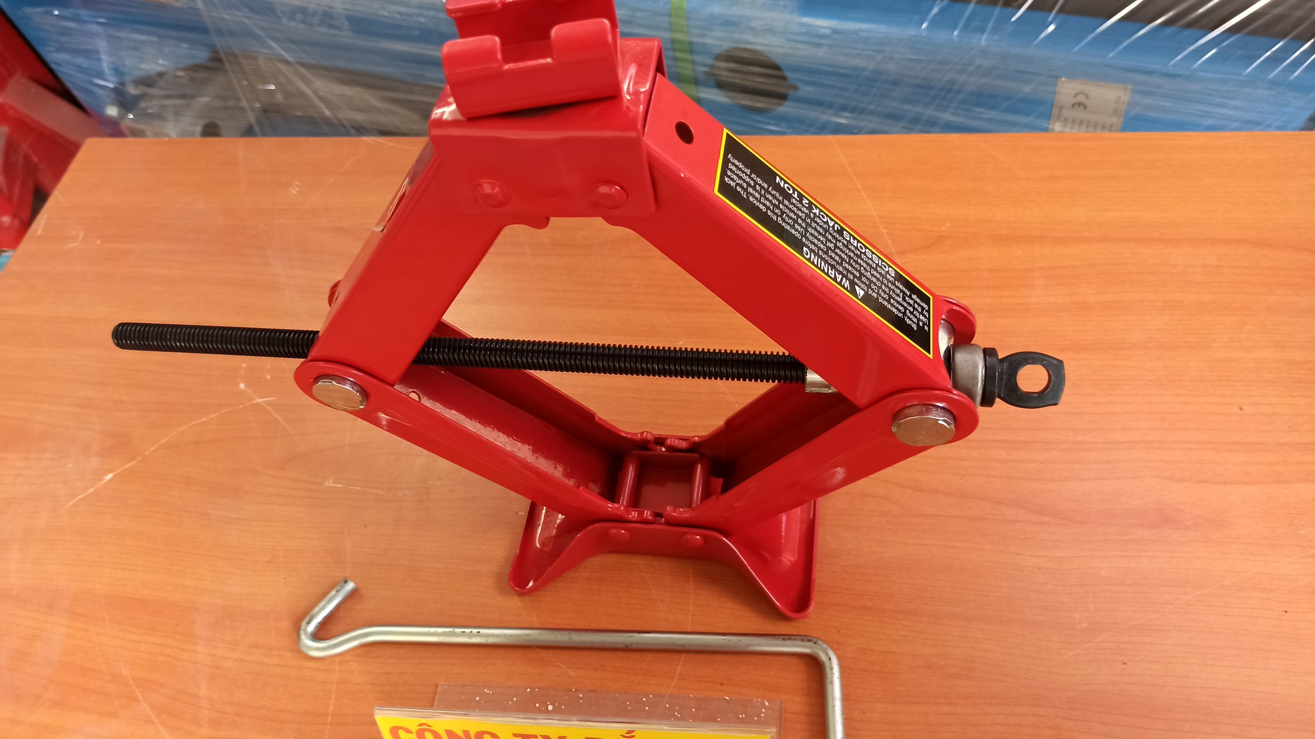 Kích nâng thay lốp xe, ben nâng thay lốp Ô tô dự phòng 2 tấn