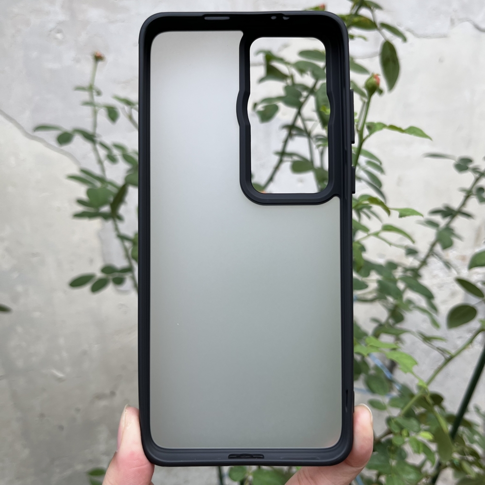 Ốp lưng dành cho Huawei P60 Pro - P60 viền dẻo đen lưng nhám