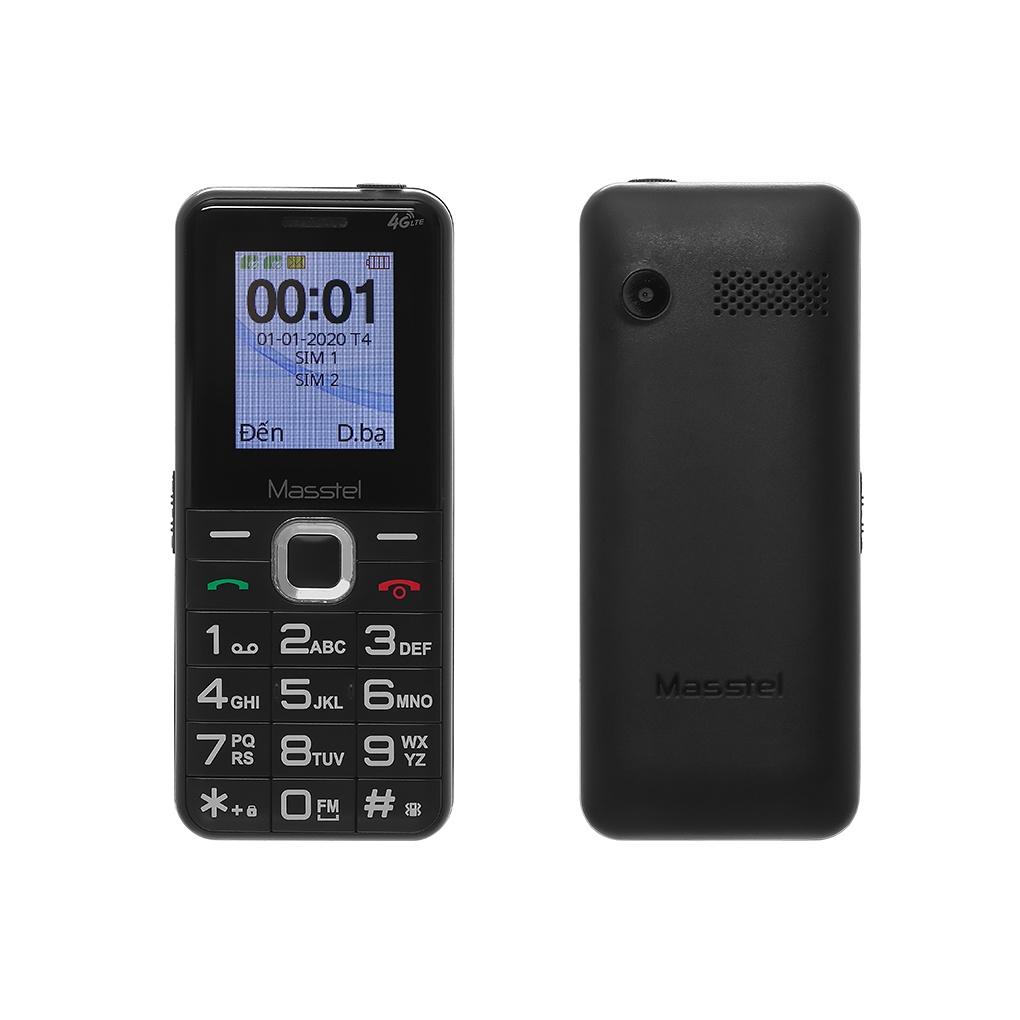 Điện Thoại Masstel Izi 20 4G LTE - 2 sim -Pin 1700 mAh - Loa To - Camera 0.08 MP - Hàng Chính Hãng - Bảo Hành 12 Tháng