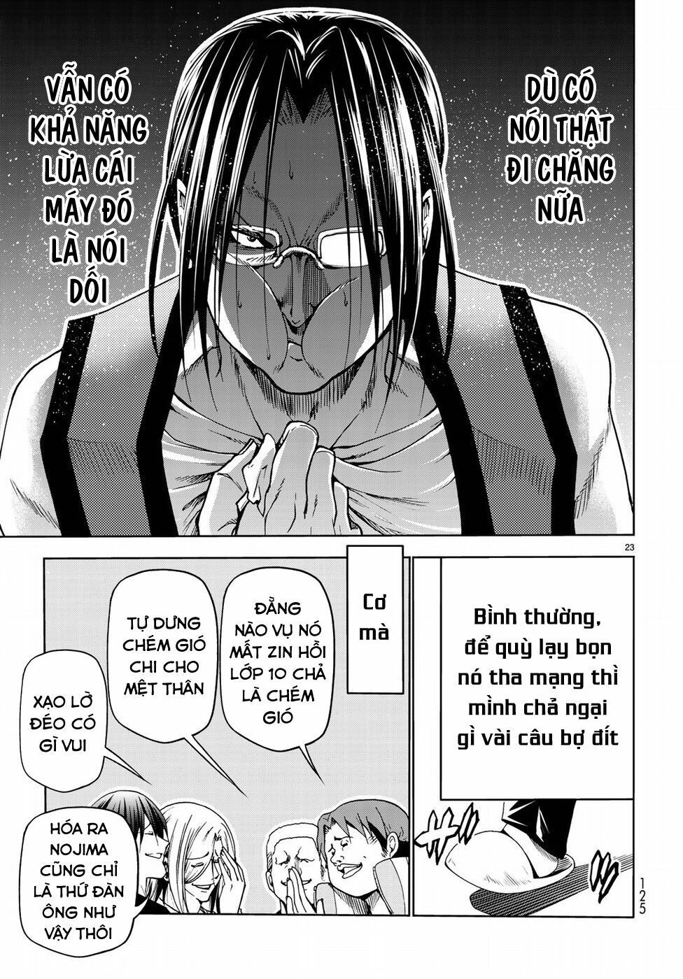cô gái thích lặn - grand blue chapter 47.5 23