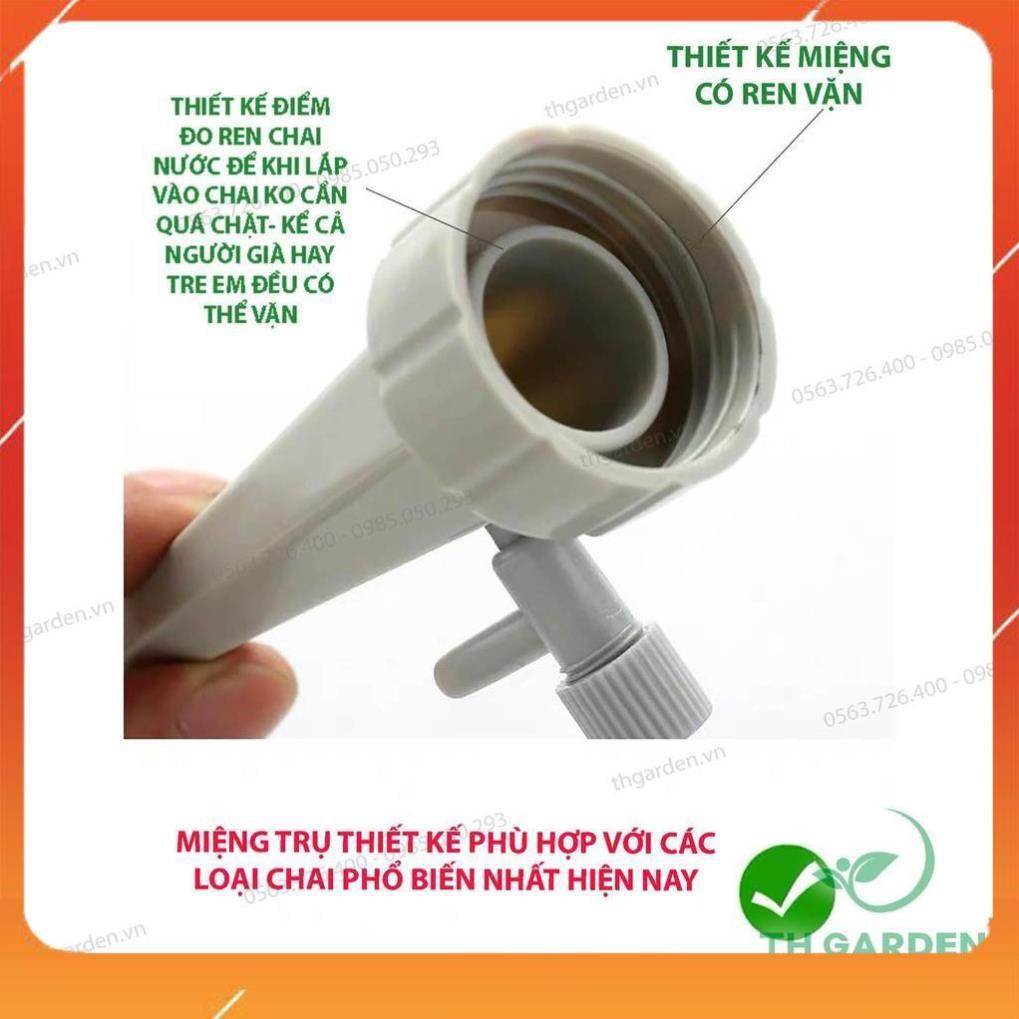 12 VÒI TƯỚI NƯỚC NHỎ GIỌT CHẢY CHẬM TỰ ĐỘNG - Lắp vừa nhiều mẫu chai 208801-1