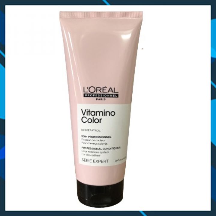DẦU XẢ GIỮ MÀU TÓC NHUỘM L'OREAL SERIE EXPERT VITAMINO COLOR PROFESSIONAL CONDITIONER 200ML
