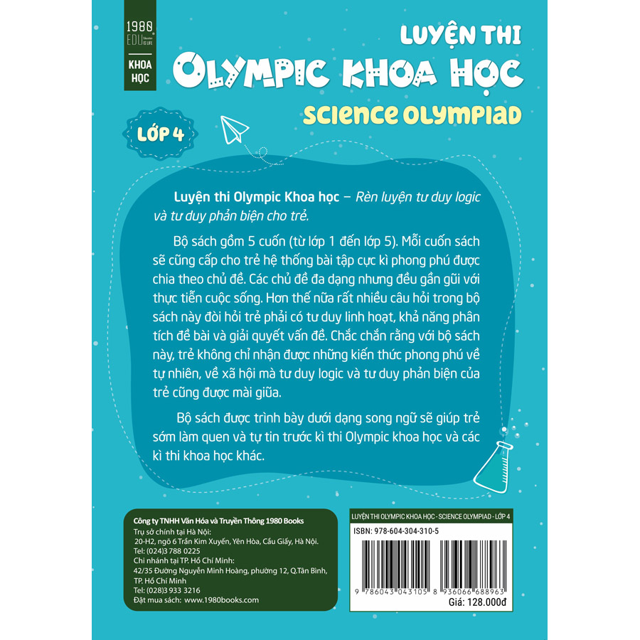 Luyện Thi Olympic Khoa Học-Science Olympiad 4