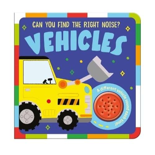 Sách Round Button Sound: Vehicles