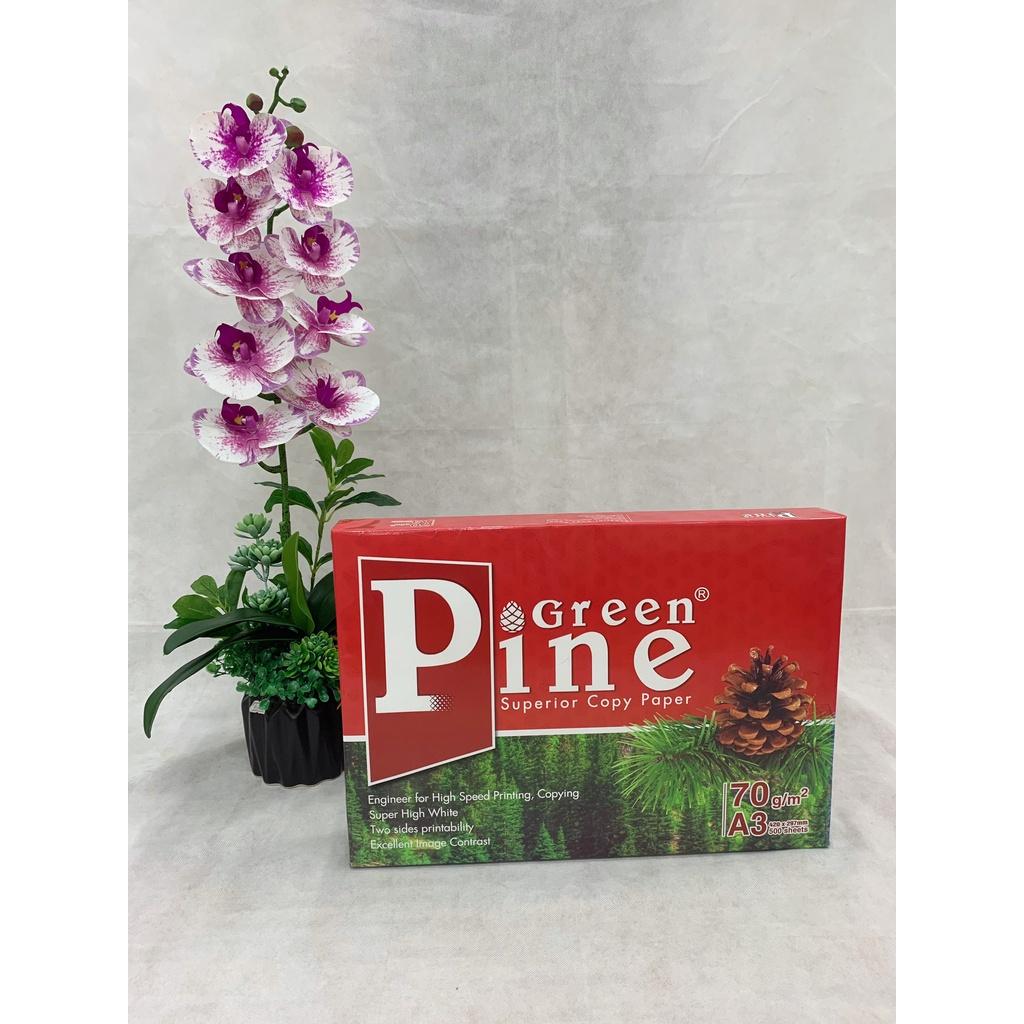 Giấy in, giấy photo Green pine A3, A4, A5 ĐL 70g/m2 Giấy Văn Phòng Giá Rẻ