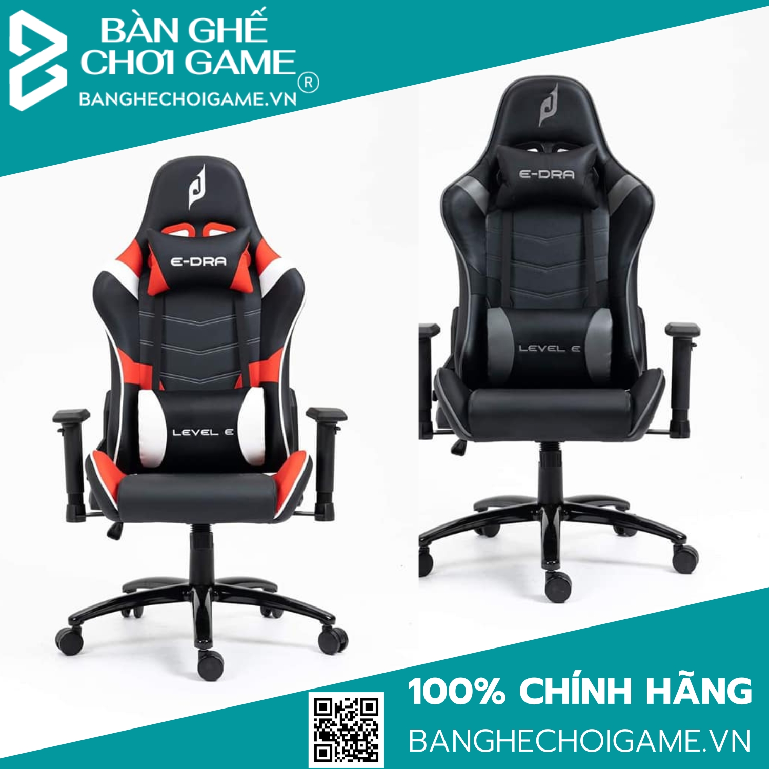 Ghế game E-Dra Level E EGC229 - Hàng chính hãng