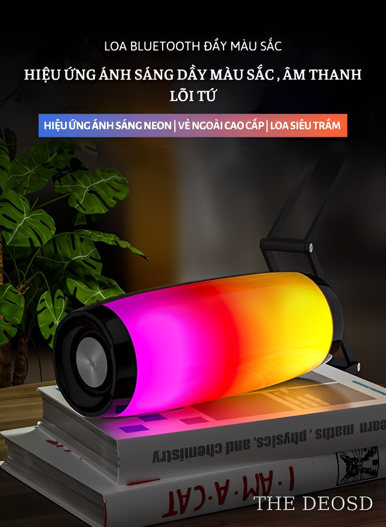 Loa Bluetooth Không Dây Có Dây LT Chống Nước, Máy Tính, Điện Thoại, Máy Tính Bảng, Vi Tính - TD2 - Hàng Chính Hãng - Pro