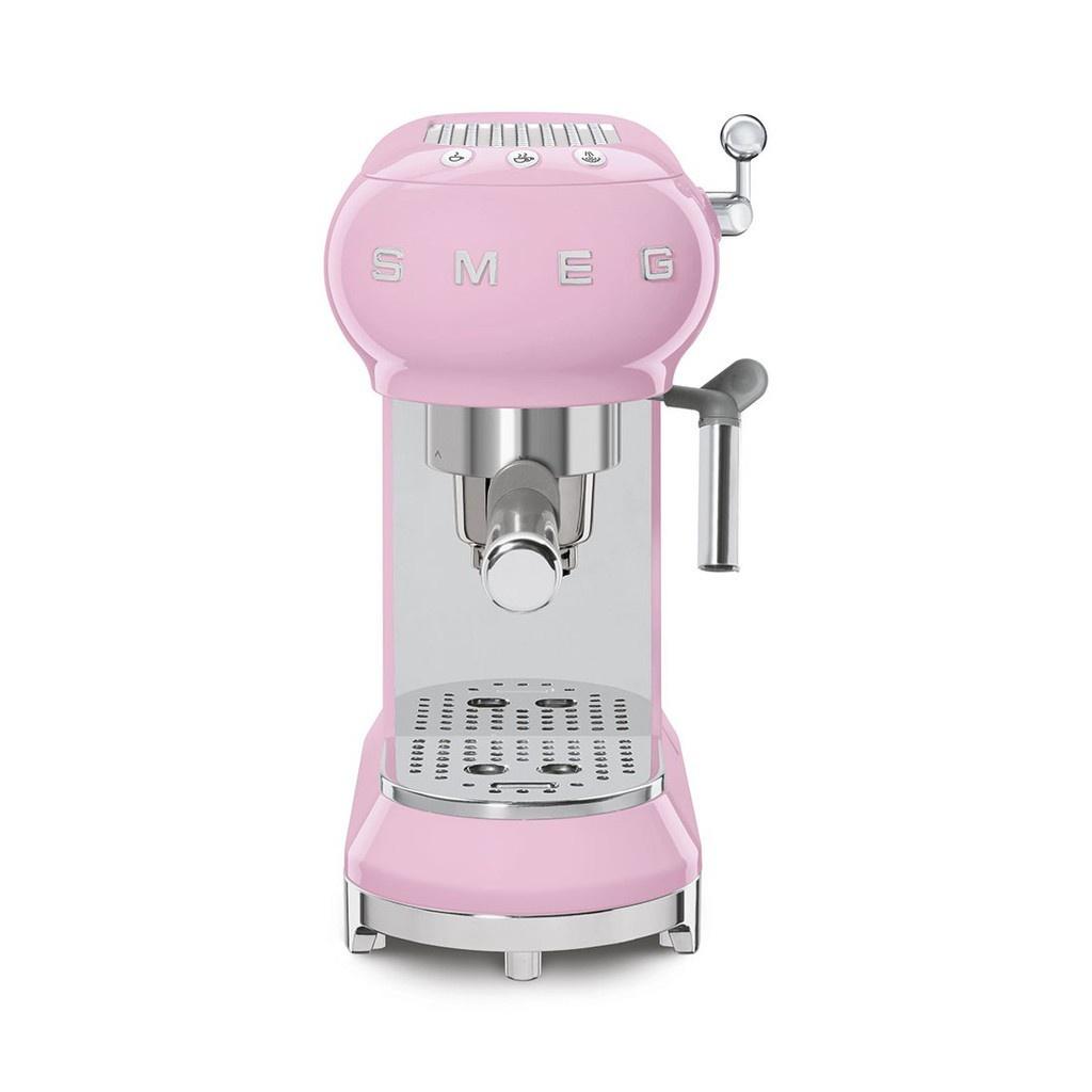 Máy Pha Cà Phê, Espresso, Capuccino Smeg ECF01, Smeg Coffee Machine, Dung Tích 1L, Công Suất 1350W, Nhập Đức, BH 12Tháng