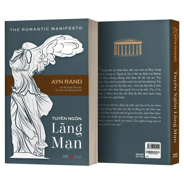 TUYÊN NGÔN LÃNG MẠN (The Romantic Manifesto) - Ayn Rand - Tôn Nữ Thạch Thảo dịch - (bìa mềm)