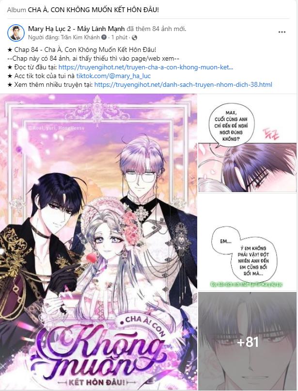 cha à, con không muốn kết hôn đâu chapter 84 1