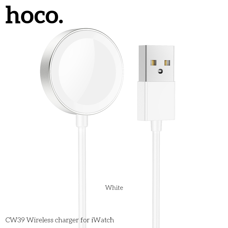 Dock sạc nhanh khung nhôm Hoco CW59/ CW46/ CW39 dành cho Apple watch cổng type C_ Hàng chính hãng