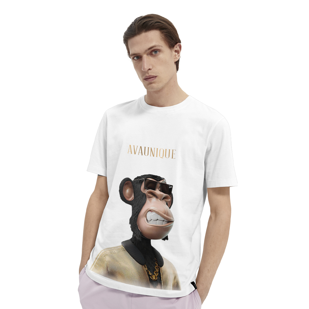 Áo thun  tay lỡ AVAUNIQUE Chất Cotton dáng Unisex DON'T TOUCH ME