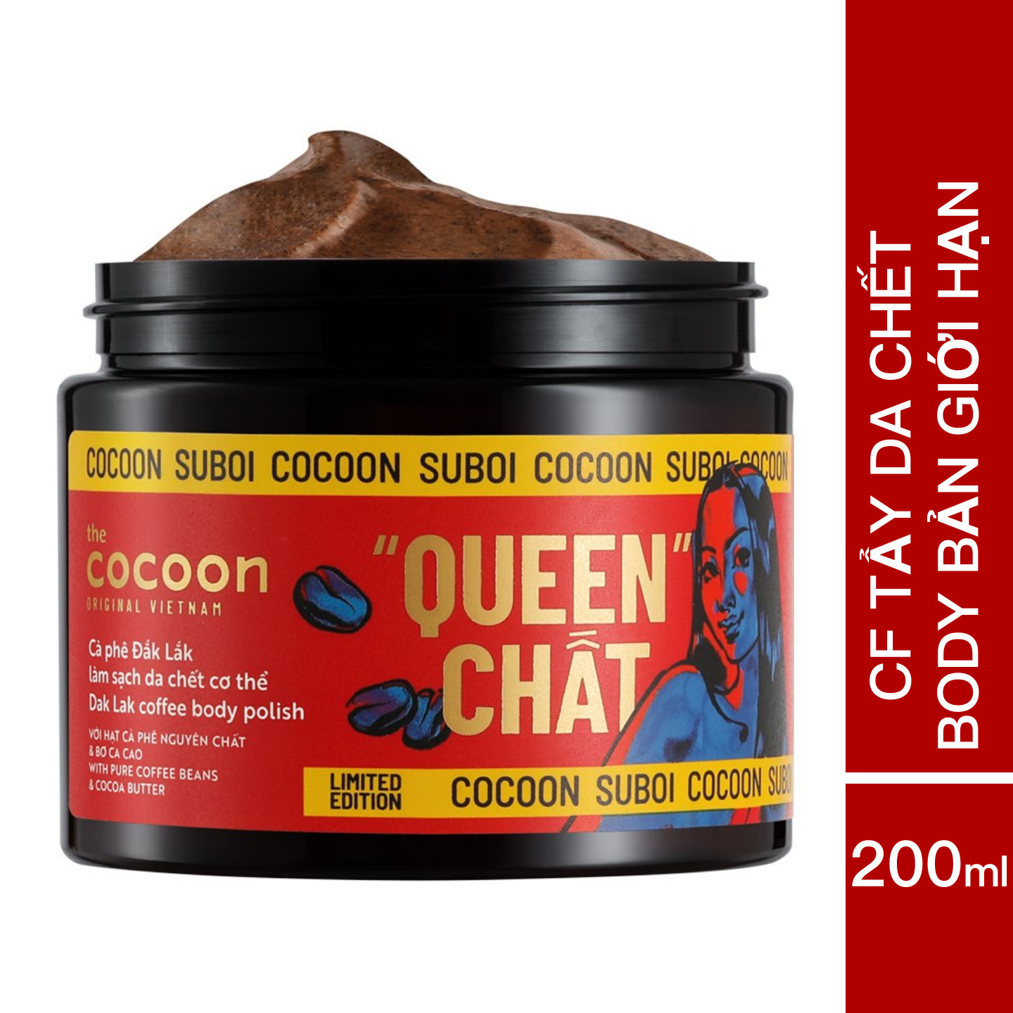 Tẩy Da Chết Cà phê Đăk Lăk Cocoon 200ml