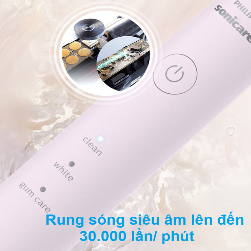 Bàn chải đánh răng điện Philips Sonicare HX2461 3 chế độ - Hàng Chính Hãng