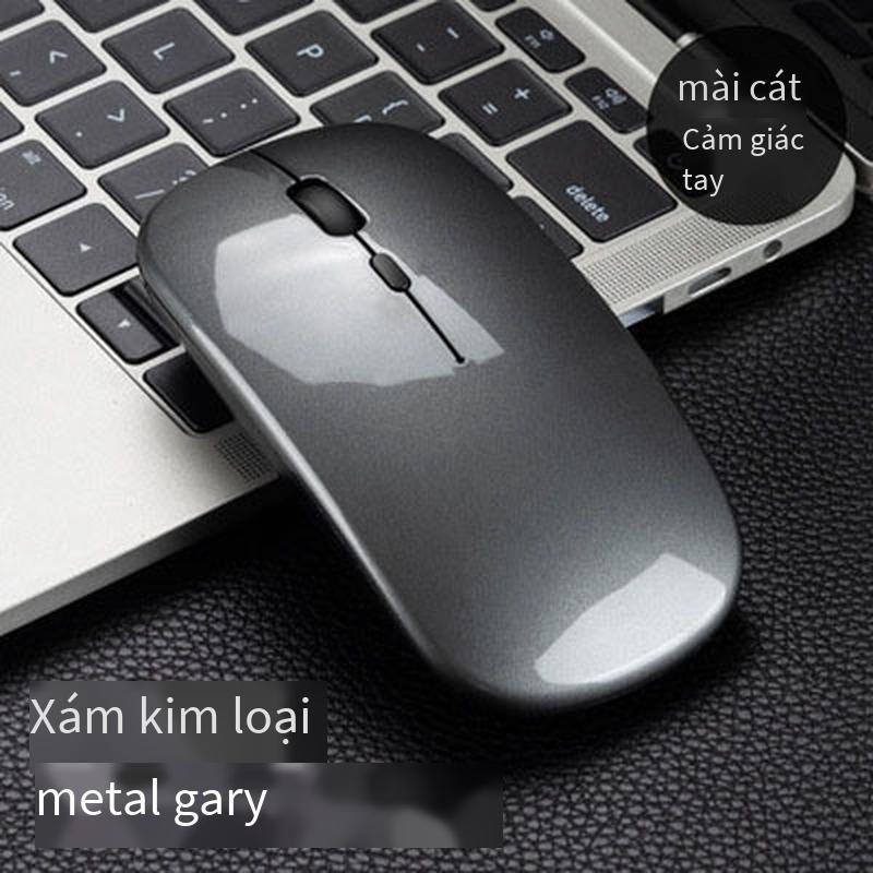 Chuột không dây 2.4G giá thấp nhất tắt tiếng chuột không dây hai chế độ bluetooth siêu mỏng phát sáng