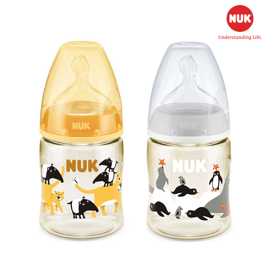 BÌNH SỮA NUK PREMIUM CHOICE+ NHỰA PPSU ANIMALS