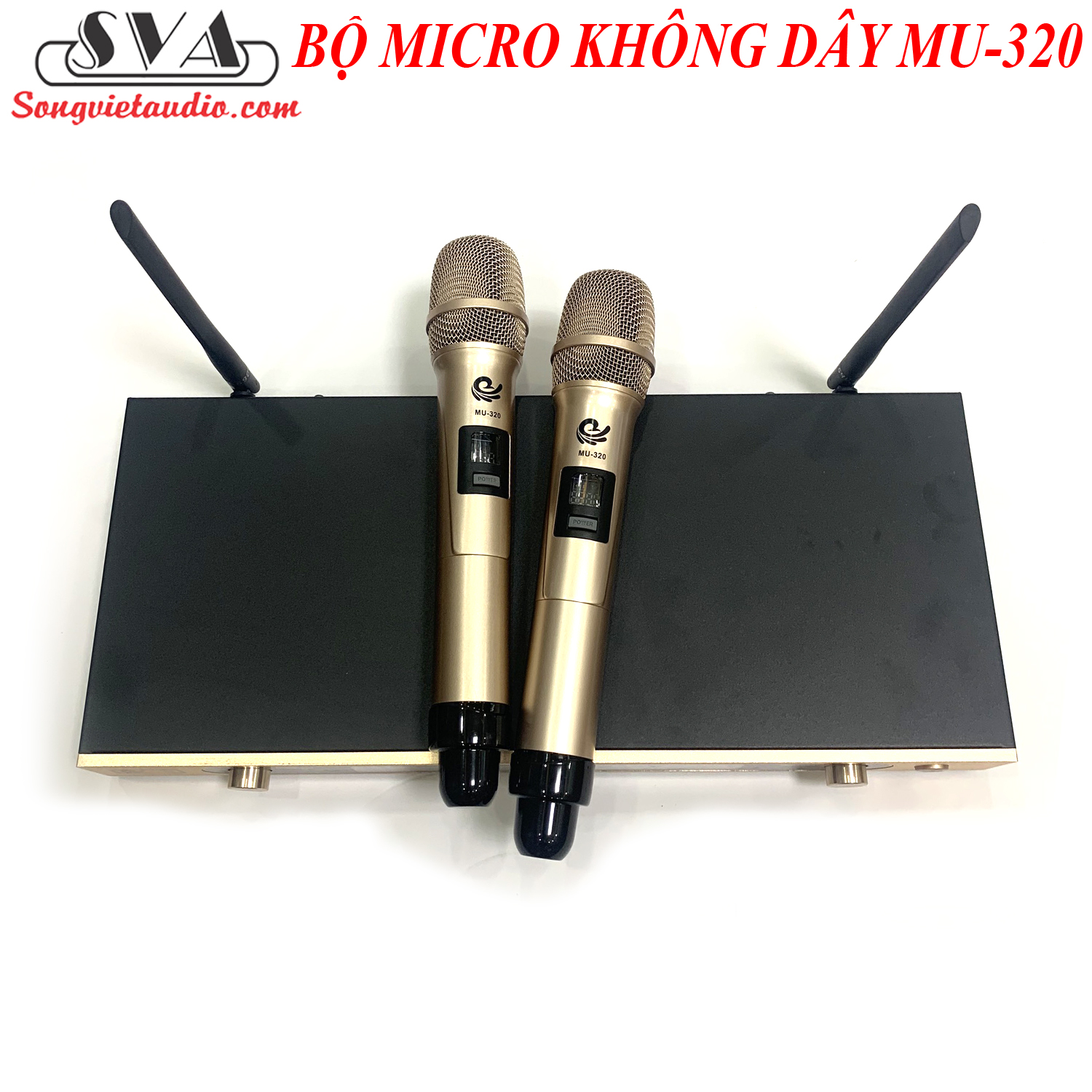 BỘ MICRO KARAOKE KHÔNG DÂY MU-320