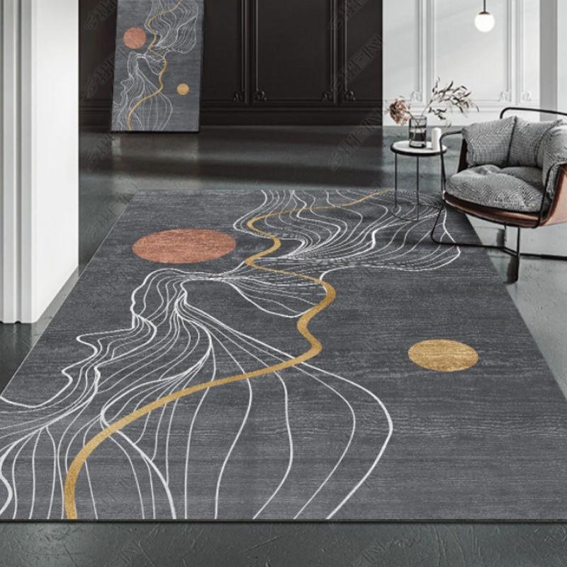 Thảm Trải Sàn Phòng Khách/Bàn Cà Phê Cỡ Lớn Thiết Kế Độc Đáo