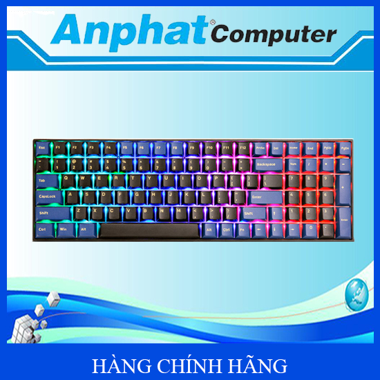 Bàn phím cơ không dây Newmen GM1000  (Trăng &amp;Mây)  Kailhbox Red Axis - Hàng Chính Hãng