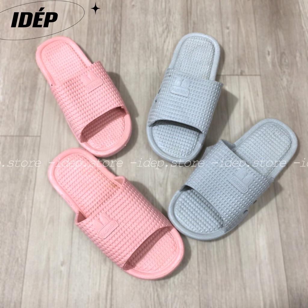 Dép tai Thỏ đi trong nhà tắm văn phòng siêu mềm nữ quai ngang chống trơn trượt iDÉP DL207