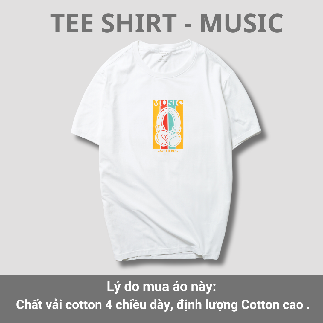 Áo thun nam cổ tròn chất vải cotton 4 chiều xuất xịn, mát mẻ, dày mịn sang trọng - ZAVAS