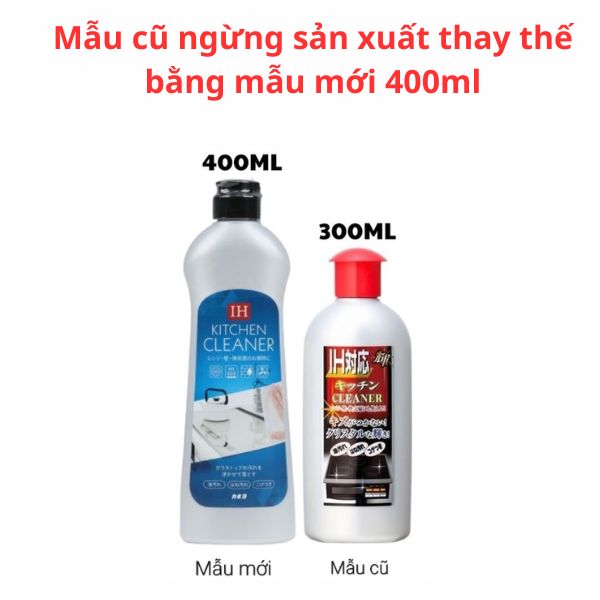 Combo 3 chai dung dịch tẩy rửa vệ sinh bếp từ cao cấp 300g