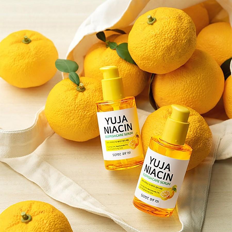 Tinh chất dưỡng trắng da chiết xuất quả thanh yên Some by mi yuja niacin 30 days blemish care serum 50ml